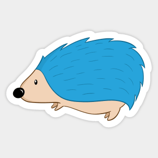 Blue Hedgehog Sticker
